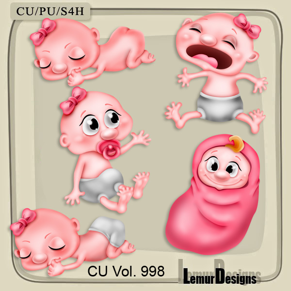 CU Vol. 998 Girl by Lemur Designs - Click Image to Close