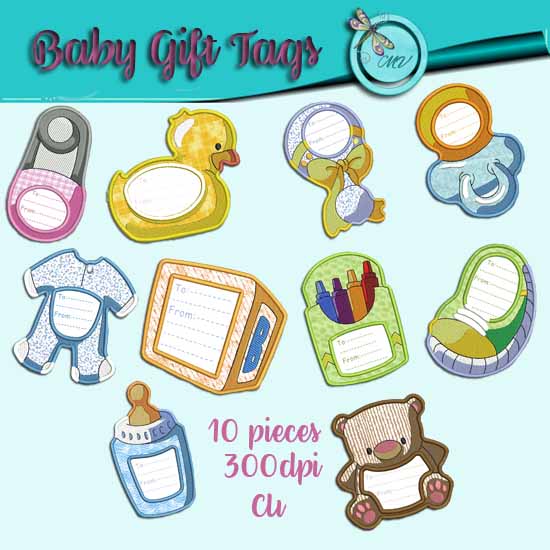 Baby Gift Tags - Click Image to Close