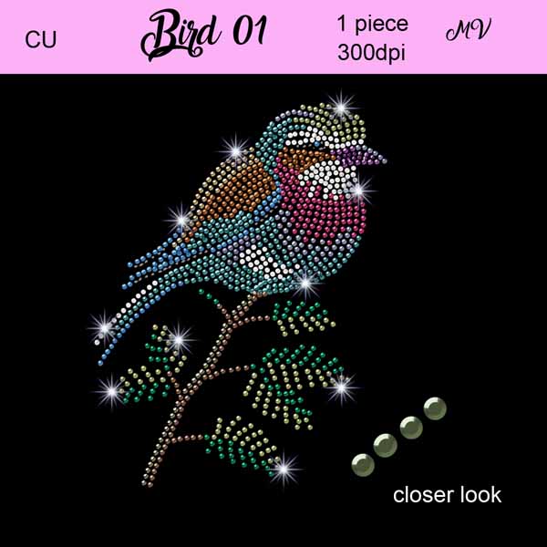 Bird 01 Bling - Click Image to Close