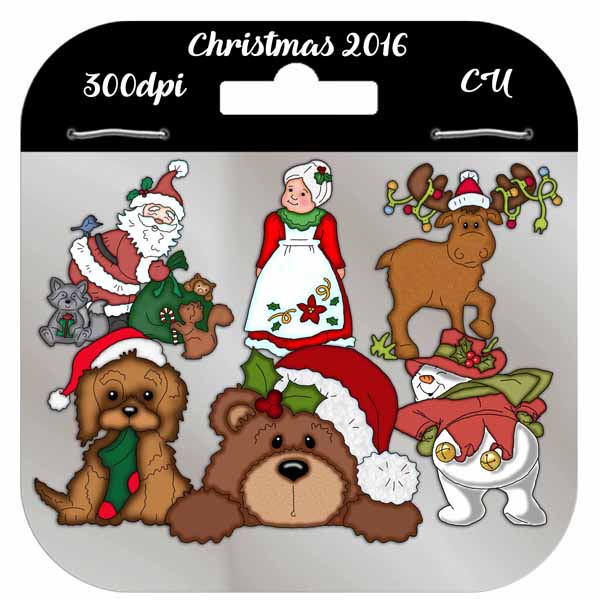 Christmas 2016 element pack - Click Image to Close
