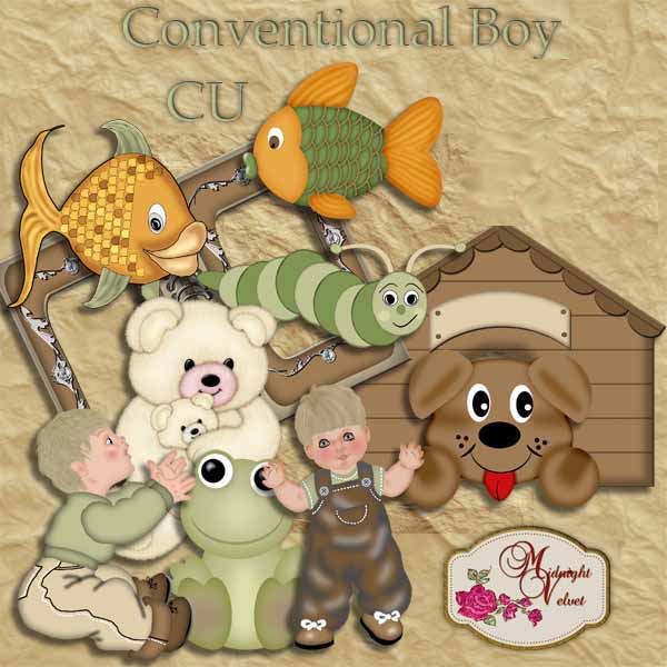 Conventional Boy element pack - Click Image to Close