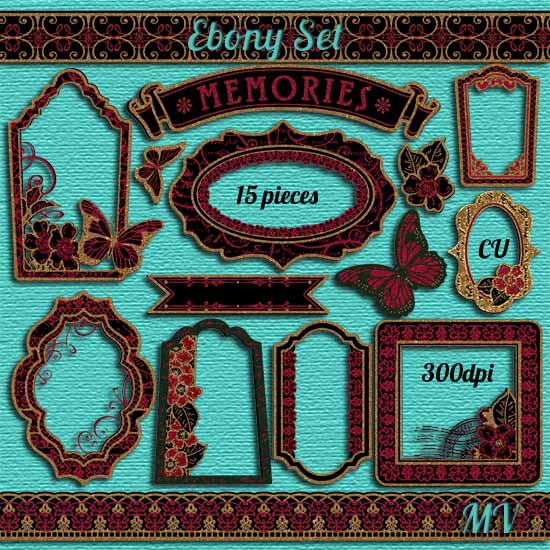 Ebony starter set - Click Image to Close