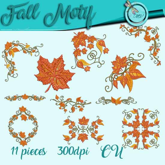 Fall Motif - Click Image to Close