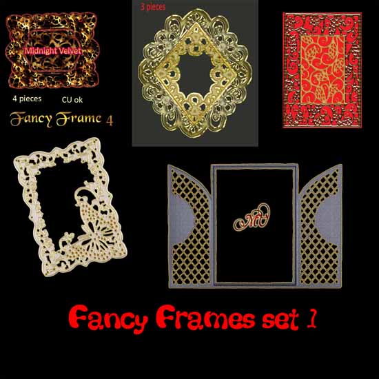 Fancy Frames set1 - Click Image to Close