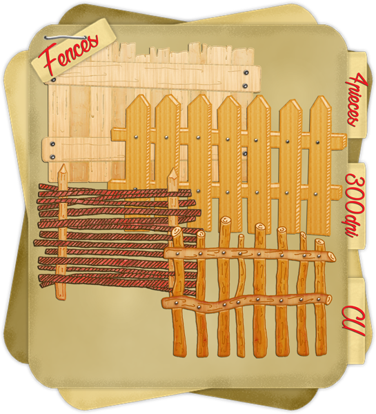 Fences element pack - Click Image to Close