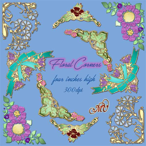 Floral Corners - Click Image to Close