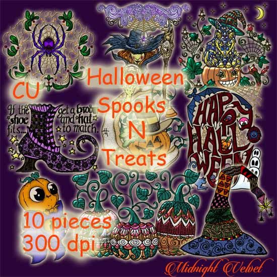 Hallowen Spooks N Treats - Click Image to Close