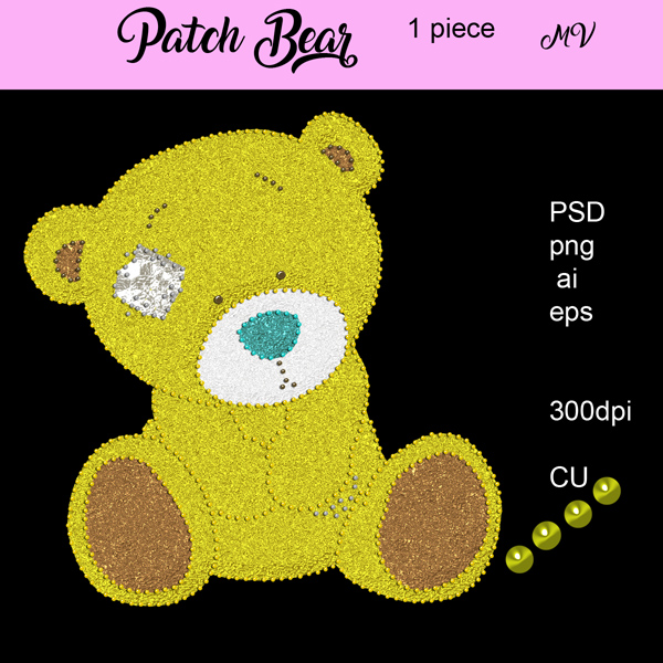 Patch Bear element - Click Image to Close