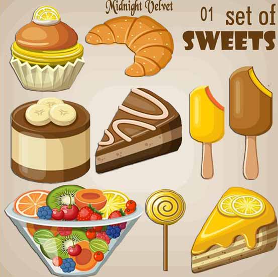 Set Of Sweets 01 - Click Image to Close