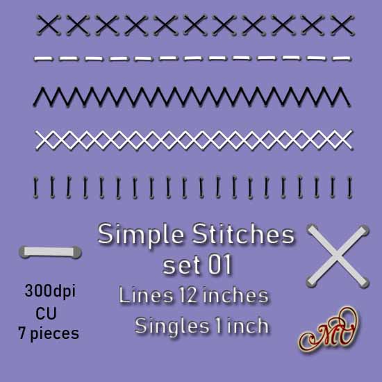 simple stitches 01 - Click Image to Close