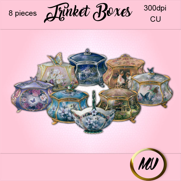 Trinket Boxes element pack - Click Image to Close