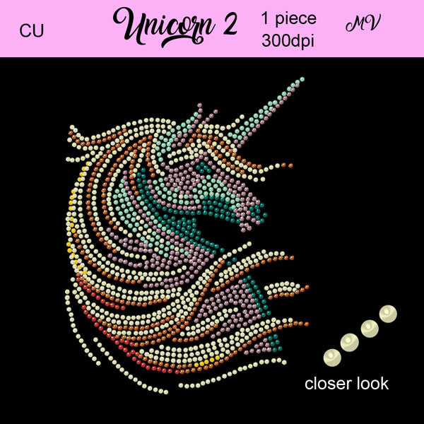 Unicorn 2 Bling - Click Image to Close