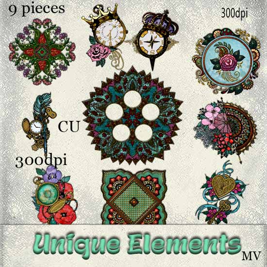 Unique element pack - Click Image to Close