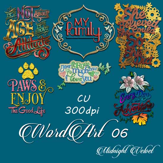 WordArt 06 - Click Image to Close