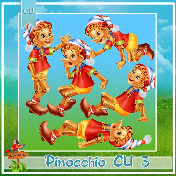 Pinocchio CU 3 by Tamara - Click Image to Close