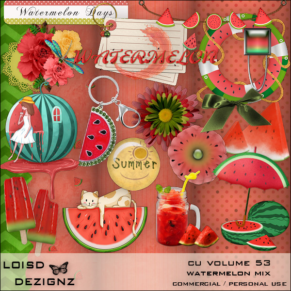 CU Volume 53 - Watermelon Mix - cu/pu - Click Image to Close