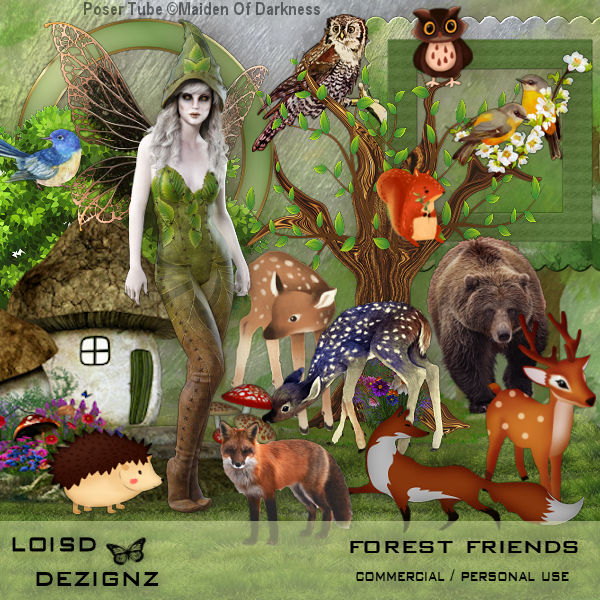 Forest Friends - CU/PU - Click Image to Close