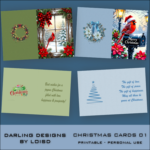 Christmas Greeting Cards 01 - Click Image to Close