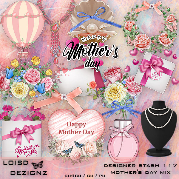 Designer Stash 117 - Mother's Day Mix - cu4cu/cu/pu - Click Image to Close