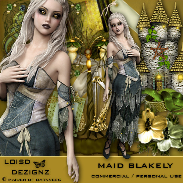 Maid Blakely - CU / PU - Click Image to Close