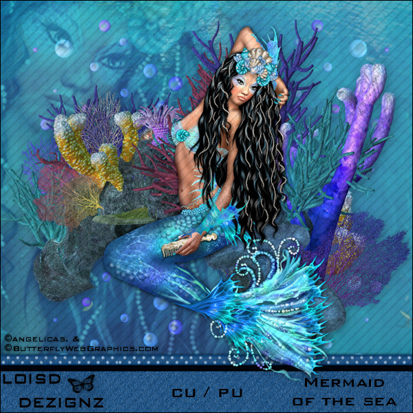 Mermaid of the Sea - CU/PU - Click Image to Close