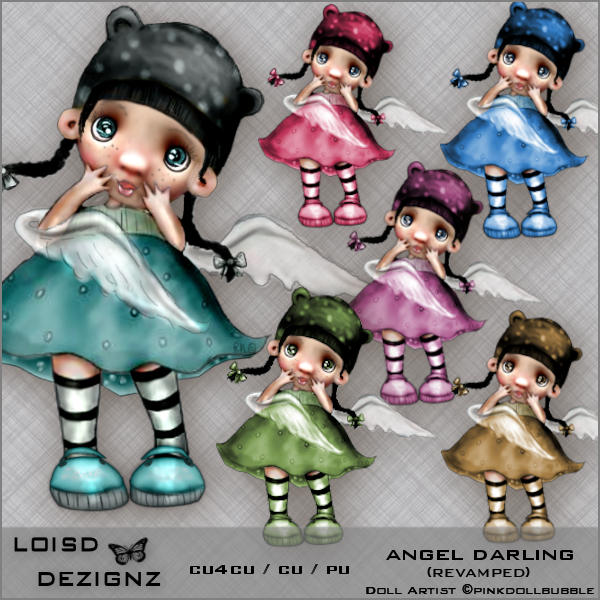 Angel Darling- CU4CU/CU/PU - Click Image to Close