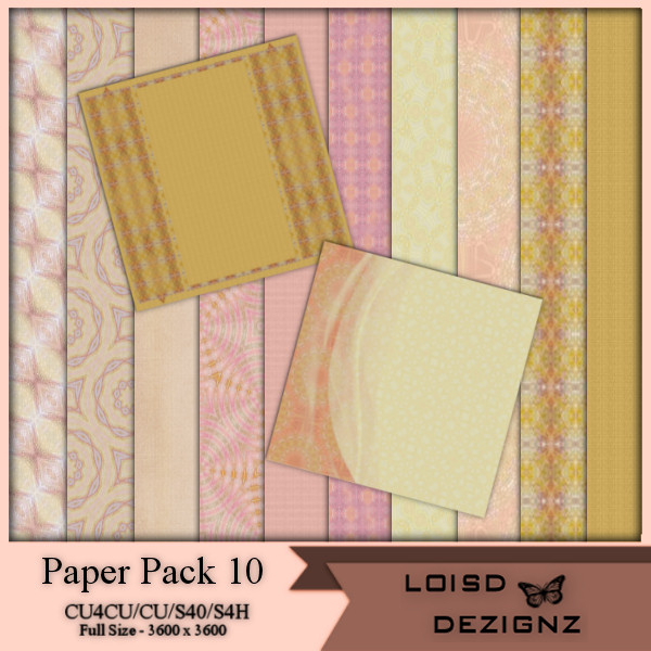Paper Pack 10 - CU4CU - Click Image to Close