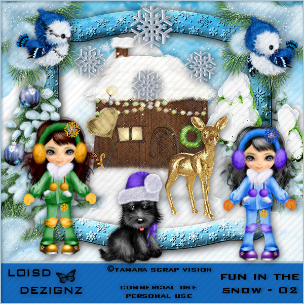 Fun In The Snow 02 - CU / PU - Click Image to Close