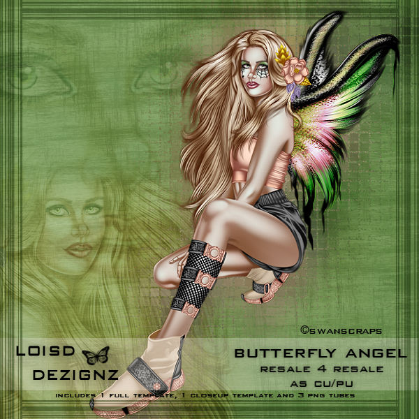 Butterfly Angel - R4R - Click Image to Close