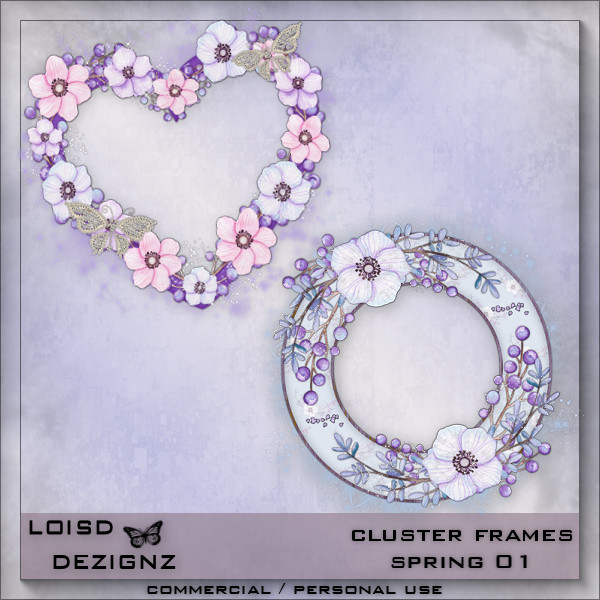 Cluster Frames - Spring 01 - CU/PU - Click Image to Close