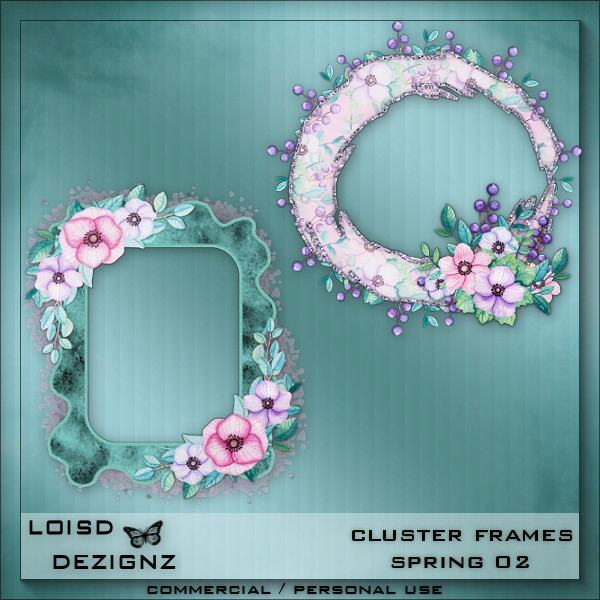 Cluster Frames - Spring 02 - CU/PU - Click Image to Close