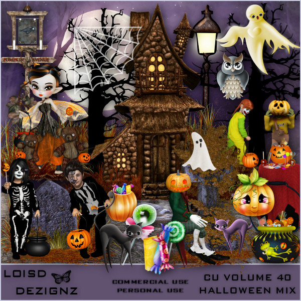 CU Volume 40 Halloween Mix- cu/pu - Click Image to Close