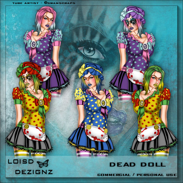 Dead Doll - cu / pu - Click Image to Close