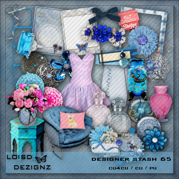 Designer Stash 65 Feminine Treasures - cu4cu / cu / pu - Click Image to Close