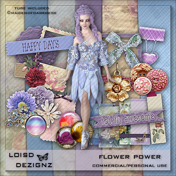 Flower Power - CU / PU - Click Image to Close