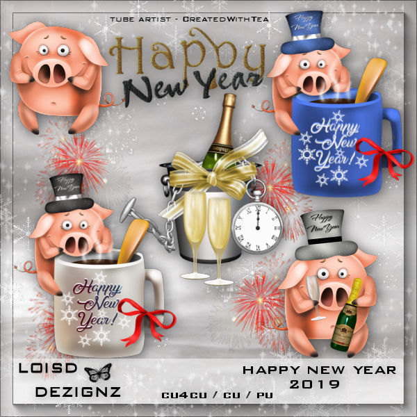 Happy New Year 2019 - cu4cu / cu / pu - Click Image to Close