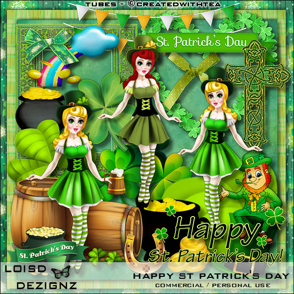Happy St. Patrick's Day - cu/pu - Click Image to Close