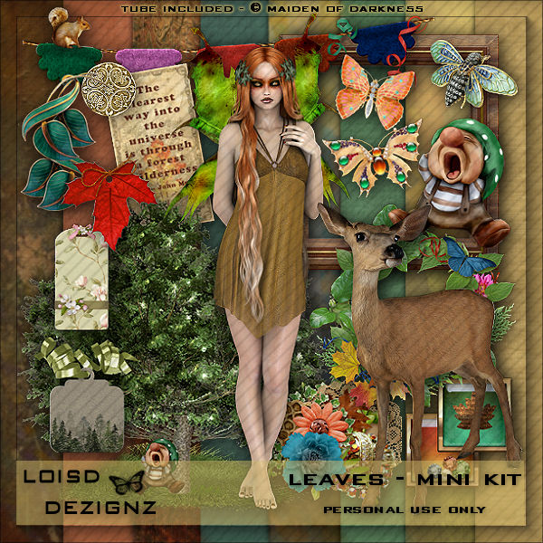 Leaves - Mini Kit - Personal Use - Click Image to Close