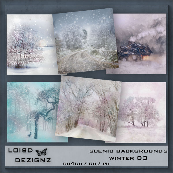 Scenic Backgrounds - Winter 03 - cu4cu/cu/pu - Click Image to Close
