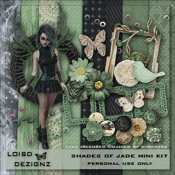 Shades of Jade - Mini Kit - Personal Use - Click Image to Close