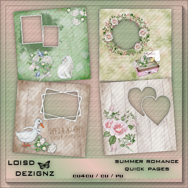 Summer Romance Quick Pages - cu4cu / cu / pu - Click Image to Close