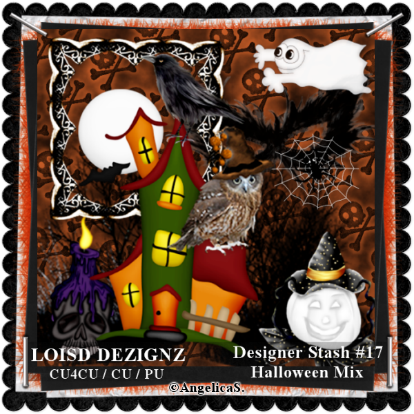 Designer Stash #17 - Halloween Mix - CU4CU / PU - Click Image to Close