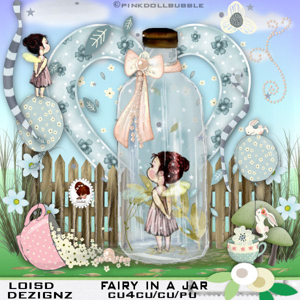 Fairy In A Jar - CU4CU - Click Image to Close