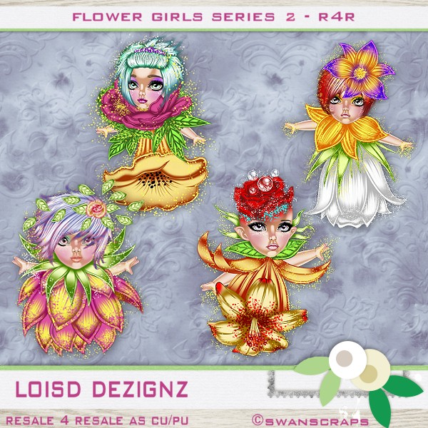 R4R - Flower Girls Series 2 - Click Image to Close