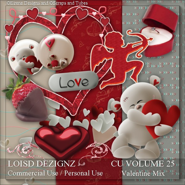 CU Volume 25 - Valentine Mix - Click Image to Close