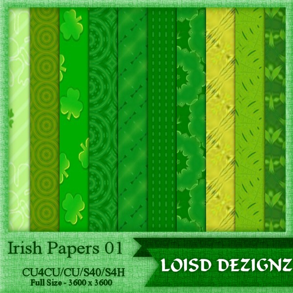 Irish Papers 01- CU4CU/PU - Click Image to Close