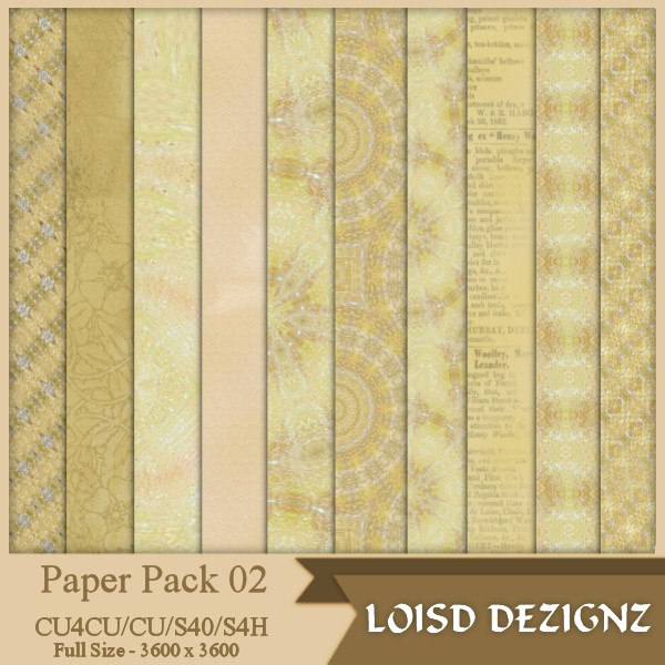 Paper Pack 02 - CU4CU - Click Image to Close
