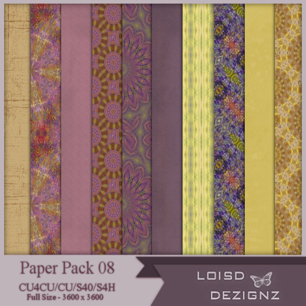 Paper Pack 08 - CU4CU - Click Image to Close